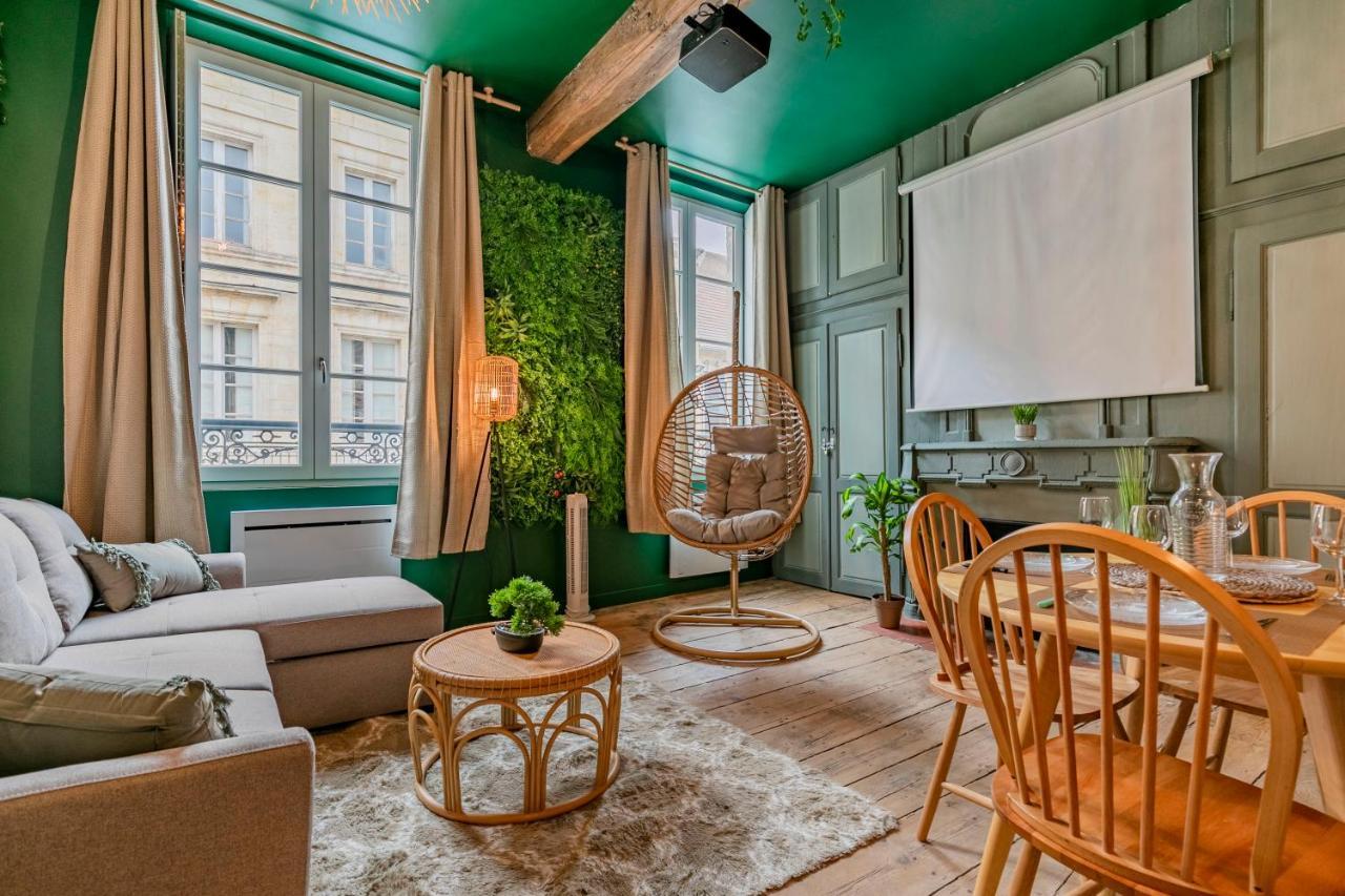 Appartement Jungle - Libourne Centre - 4 Pers - Sauna - Netflix Dış mekan fotoğraf