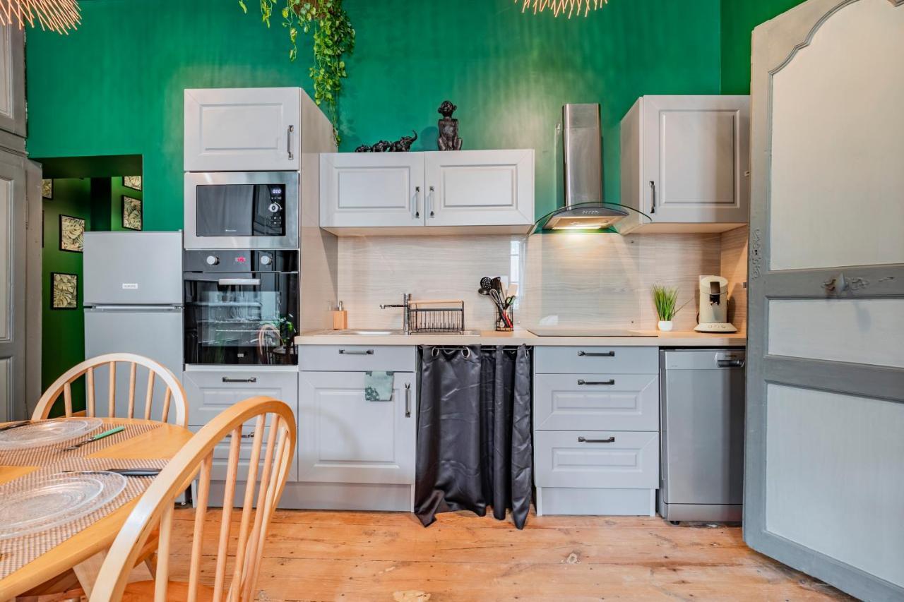 Appartement Jungle - Libourne Centre - 4 Pers - Sauna - Netflix Dış mekan fotoğraf