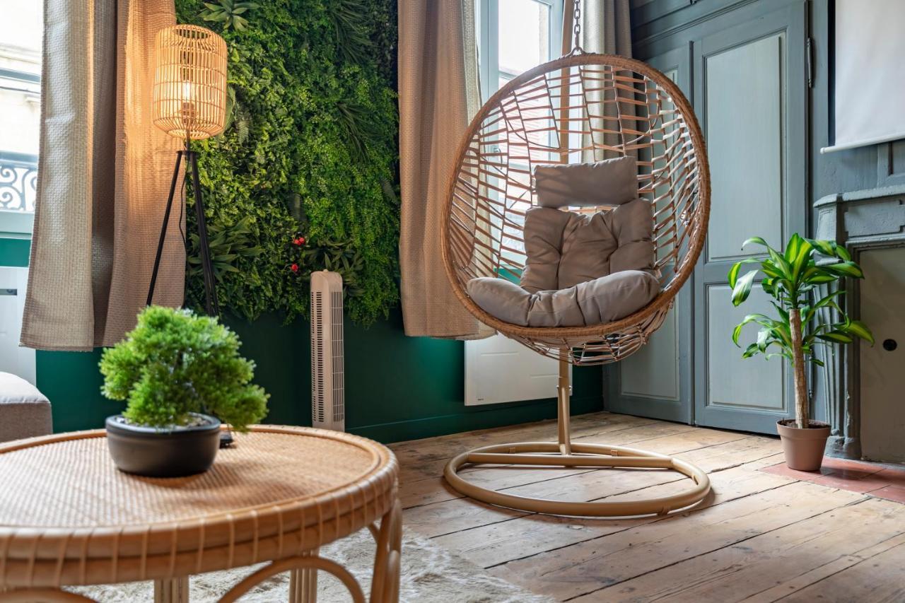 Appartement Jungle - Libourne Centre - 4 Pers - Sauna - Netflix Dış mekan fotoğraf