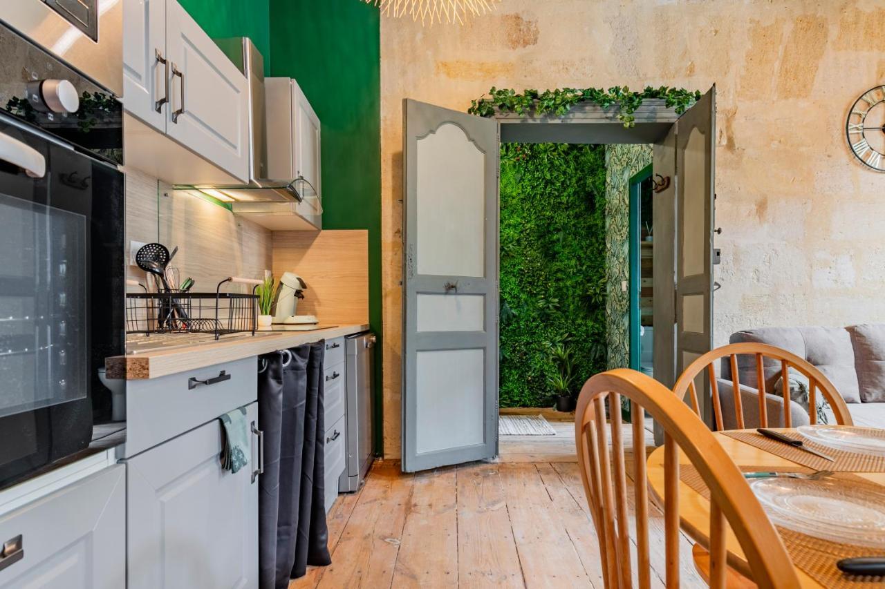 Appartement Jungle - Libourne Centre - 4 Pers - Sauna - Netflix Dış mekan fotoğraf