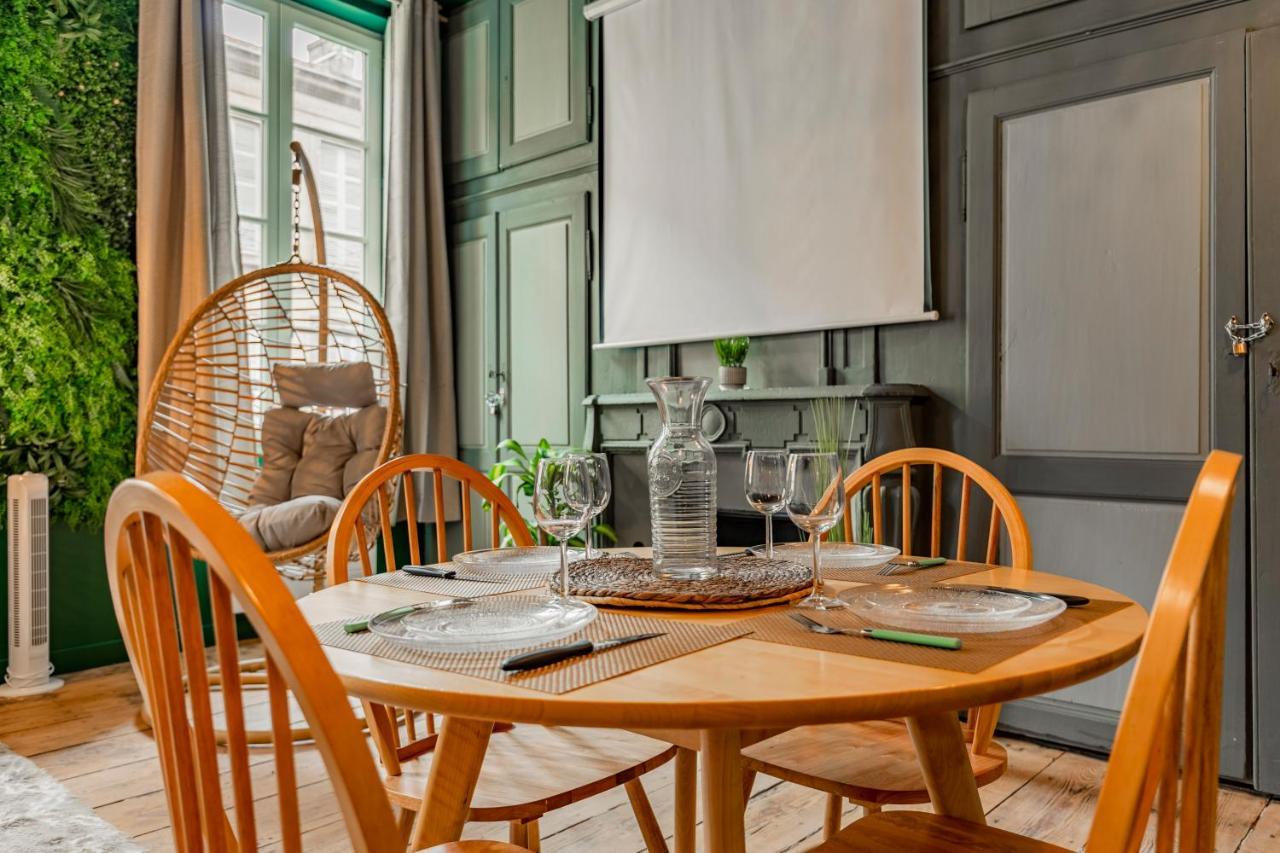 Appartement Jungle - Libourne Centre - 4 Pers - Sauna - Netflix Dış mekan fotoğraf